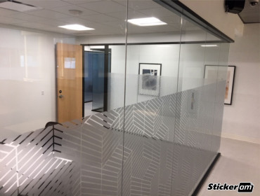 Self Adhesive glass window 
office decorative frosted film